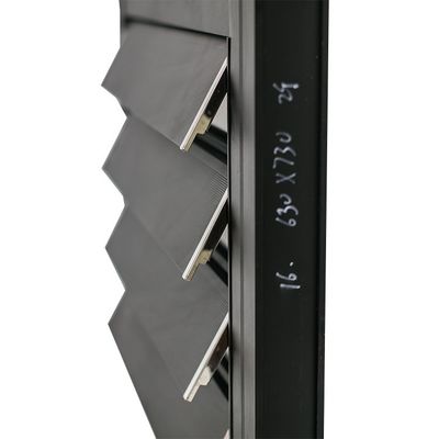Armário de portas de grelha de segurança de rolos de metal à prova de fogo com liga de alumínio