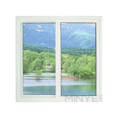 Moderno Arco Design As2047 Janela de vidro duplo Pvc janelas deslizantes para casas de energia