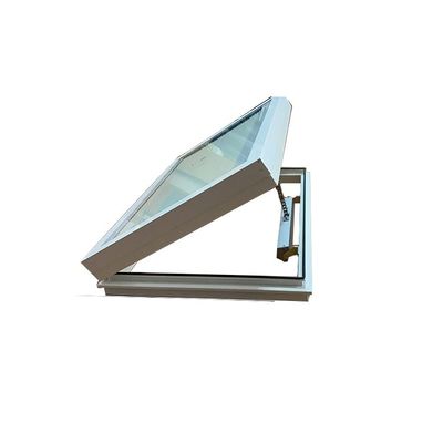 Swing Open Style Elétrico Alumínio Roof Window Skylight para a Estética Branca