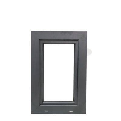 Janela de revestimento de PVC de espessura de perfil de 2,5 mm com vidro de impacto de furacão
