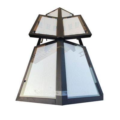 China Top Hardware vidro temperado clarabóia Skyview Roof Window em cores personalizadas