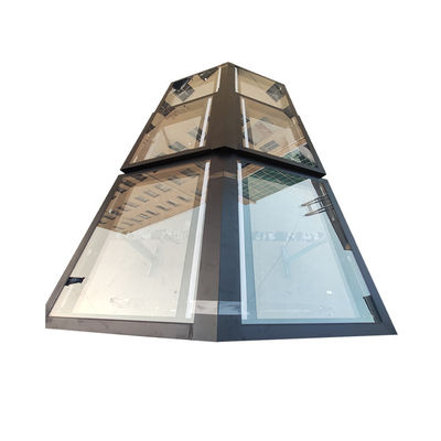 China Top Hardware vidro temperado clarabóia Skyview Roof Window em cores personalizadas