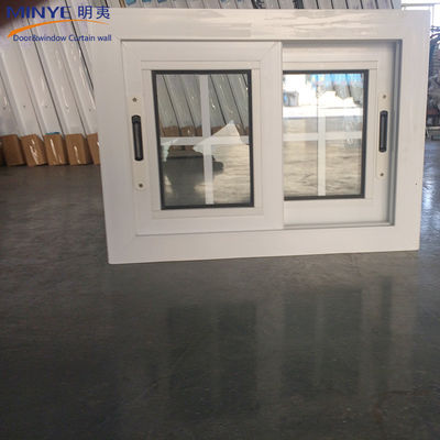 Pequena janela deslizante Upvc em estilo de design moderno com padrão de abertura horizontal