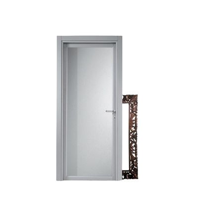 Design de porta de vidro de alumínio para banheiro combinação perfeita de forma e função