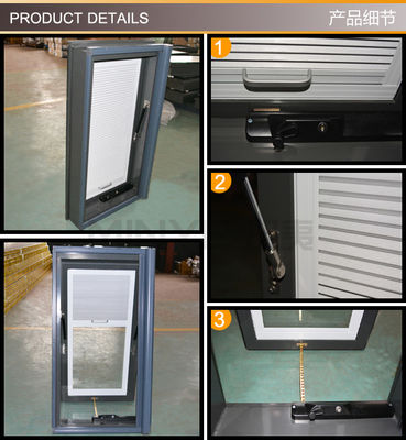 1.4mm Espessura do perfil Alumínio Solar Skylight Design de tela de janela para o seu projeto