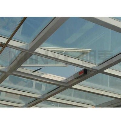 Padrão de abertura vertical Centro de alumínio Pivot Sloped Skylight para função à prova de vento