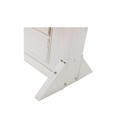 Cortina de rolos de alumínio elétrico interior com padrão de abertura vertical conforme personalizado