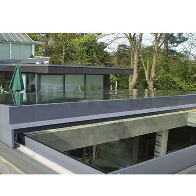Perfil de alumínio padrão acabado Design fixo vidro telhado clarabóia para design moderno