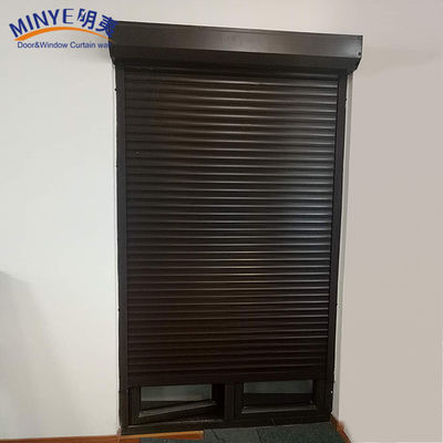 110V/220V/230V/380V Motor estilo moderno Automático Roller Shutter Alumínio Garagem Porta
