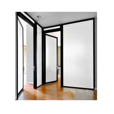 Modern Design Waterproof Alumínio Alloy Sound Proof Porta dobrável com vidro temperado