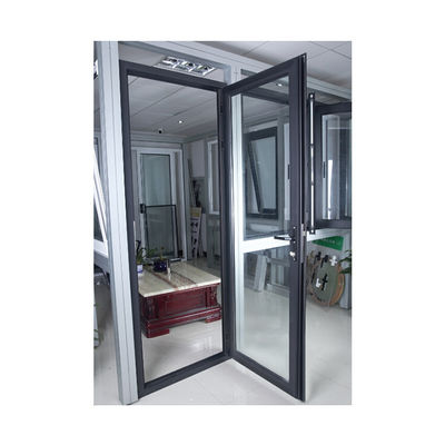 Modern Design Waterproof Alumínio Alloy Sound Proof Porta dobrável com vidro temperado