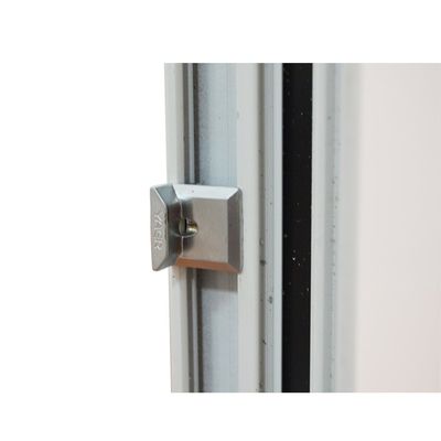 Portas giratórias de alumínio exterior com espessura de perfil de 2,0 mm e especificações de vidro de 5 mm a 12 mm