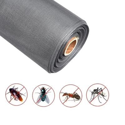 Tela de fibra de vidro negra no interior mantém os mosquitos fora e permite o fluxo de ar