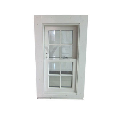 Janela deslizante de UPVC com vidro duplo vidrado duplo temperado arco superior círculo para cima para baixo vidro
