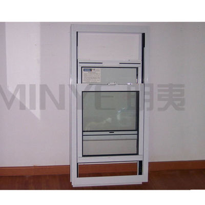 Janela deslizante de UPVC com vidro duplo vidrado duplo temperado arco superior círculo para cima para baixo vidro