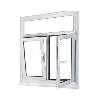 UPVC Profile Frame de plástico estilo francês Patio janelas e portas para durabilidade exterior