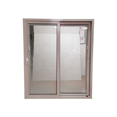 Revestimento de potência Porta de vidro semi-automática deslizante com roda para satisfação do cliente