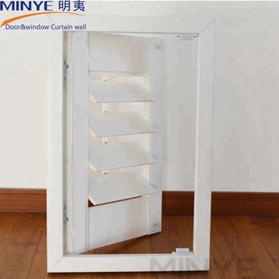 Alemanha Hardware Vertical Louver Tilt Rod e PVC Shutter Design para necessidades personalizadas