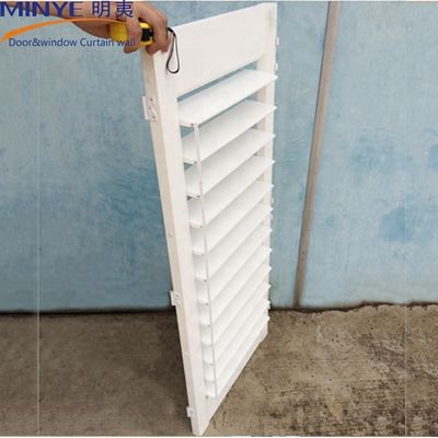 Alemanha Hardware Vertical Louver Tilt Rod e PVC Shutter Design para necessidades personalizadas