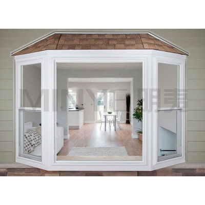Jardim de vidro duplo revestido de vidro duplo revestido de vidro UPVC para dentro do orçamento