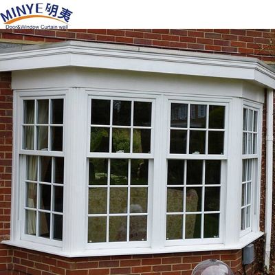 Jardim de vidro duplo revestido de vidro duplo revestido de vidro UPVC para dentro do orçamento