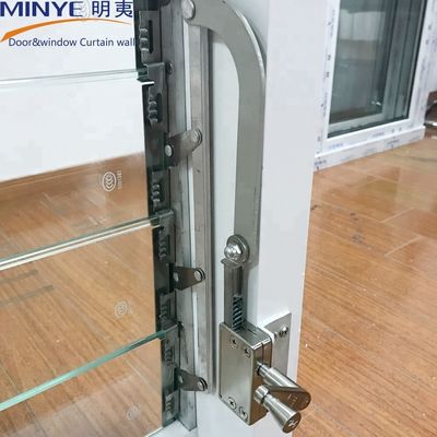 Janela de vidro congelado de lâmina de vidro de poupança de energia com espessura de perfil de 1,4 mm