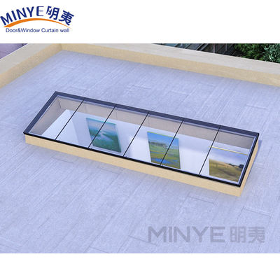 Sombra de janela de telhado pendurada aberta COVERTA DE ALUMINIO COVERTA DE ALUMINIO SILVER de telhado com 5MM 9A 5MM vidro