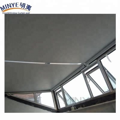 1Espessura do perfil.4mm Impermeável Controle remoto Telhado de alumínio Janela Forte e durável
