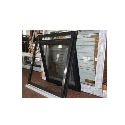 Janela e porta de vinil americano de cor branca com material de moldura de plástico