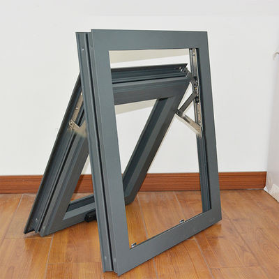Janela e porta de vinil americano de cor branca com material de moldura de plástico