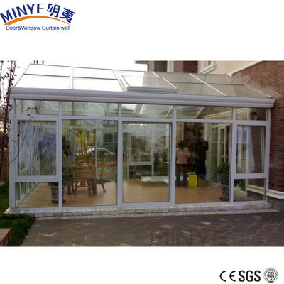 Sala de sol de vidro único/laminado/temperado/baixo-E/claro/tintado/triplo para jardim de inverno
