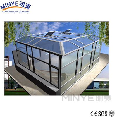 Sala de sol de vidro único/laminado/temperado/baixo-E/claro/tintado/triplo para jardim de inverno