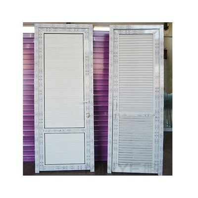 Hardware alemão UPVC Louver Design de porta sem trilha para posição exterior e casa