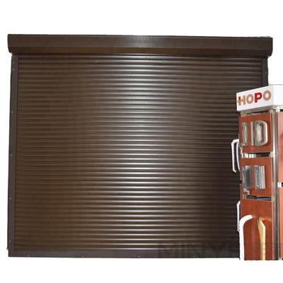 Solução de sombreamento comercial Portas de rolos de alumínio Portas de rolos para espaços de sala de estar