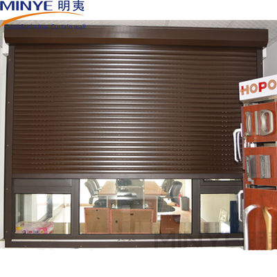 Solução de sombreamento comercial Portas de rolos de alumínio Portas de rolos para espaços de sala de estar