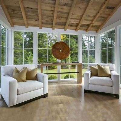 Preço acessível Triangle Roof Molding Portátil Usado Lowes Solarroom para resistência ao vento 4000 Pa