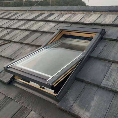 Low-e Soundproof Tubular Roof Skylight com Chain Winder e opção de cor personalizável