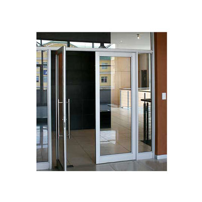 Porta de PVC impermeável com design moderno e material de rede de tela de plástico