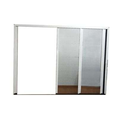 Profil de alumínio retrátil Mosquito Net Deslizante Pára-choques Porta de tela Modern Design