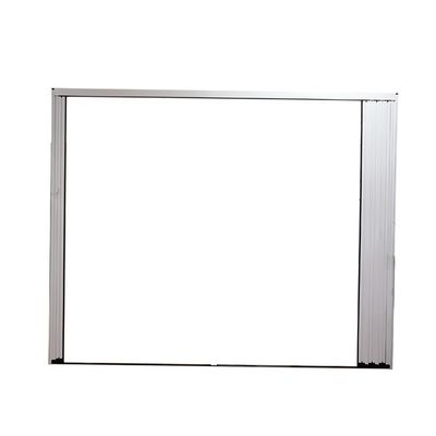 Profil de alumínio retrátil Mosquito Net Deslizante Pára-choques Porta de tela Modern Design