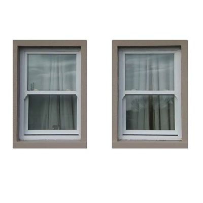 2.0mm-2.5mm Espessura do perfil PVC Vertical Sliding Window para instalação no pátio