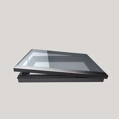 Lâmpada solar de vidro solar de alumínio elétrico com função de balanço aberto e insonorizado