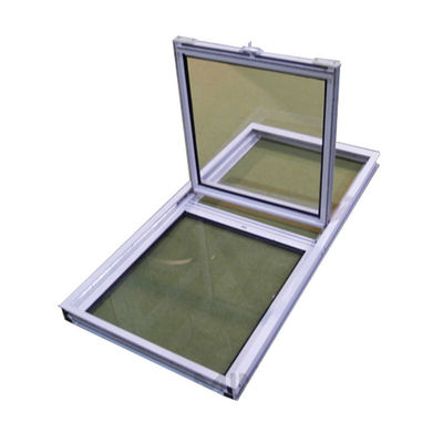 Tela dobrável de design moderno UPVC janela deslizante para cima e para baixo com vidro temperado