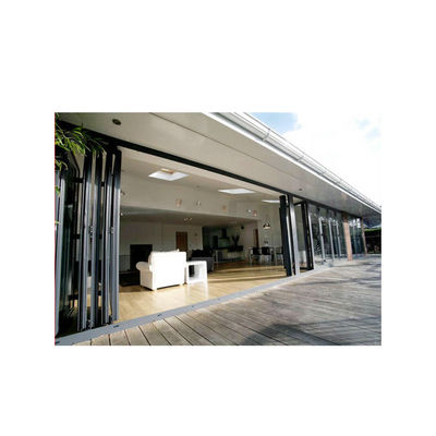 Projeto de melhoria de casa de design moderno abertura lateral PVC porta principal deslizante