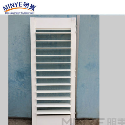 2.5'/3.5'/4.5' Tamanho de lâmina PVC Design de Janela Janela de Plantação para decoração de villa