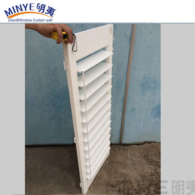 2.5'/3.5'/4.5' Tamanho de lâmina PVC Design de Janela Janela de Plantação para decoração de villa
