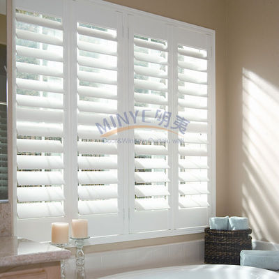2.5'/3.5'/4.5' Tamanho de lâmina PVC Design de Janela Janela de Plantação para decoração de villa