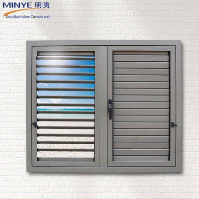 Cortinas de alumínio branco na Europa Estilo para edifícios residenciais de design de meados do século