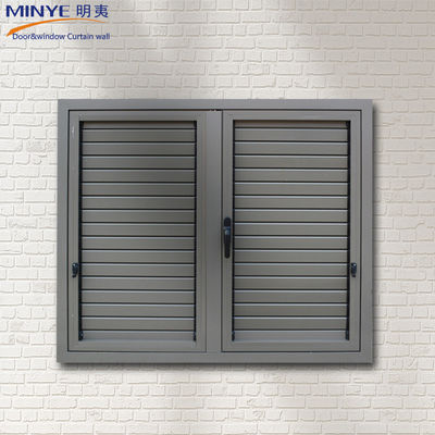 Cortinas de alumínio branco na Europa Estilo para edifícios residenciais de design de meados do século