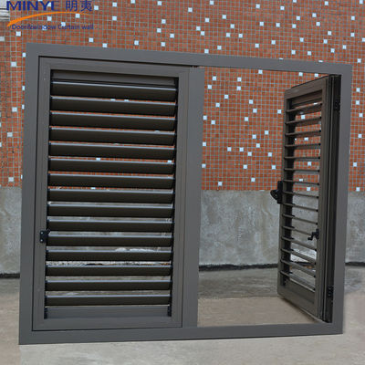 Cortinas de alumínio branco na Europa Estilo para edifícios residenciais de design de meados do século